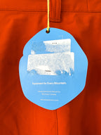 Ostrya Yarrow Hiking Shorts In Orange