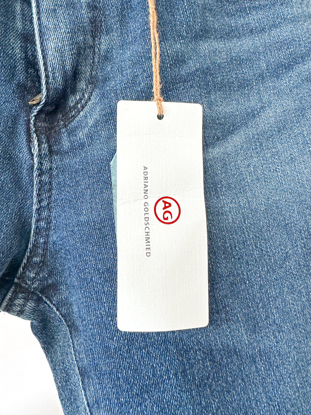 AG Jeans The Harper Blue Essential Straight Jeans