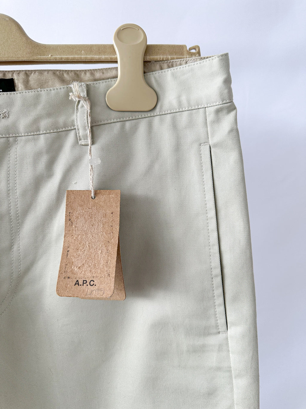 APC Paris Chino Stone Beige Trousers Pants