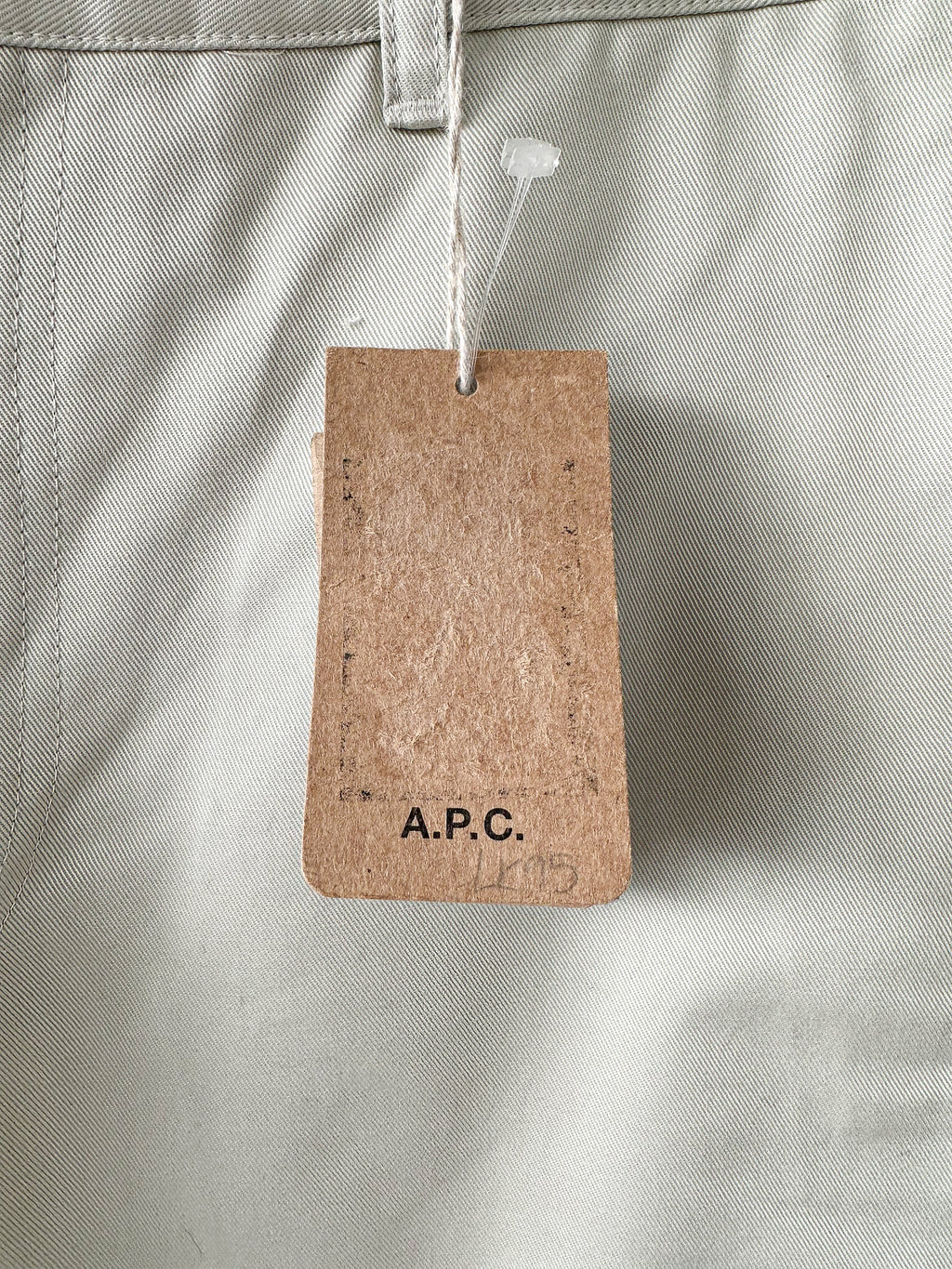 APC Paris Chino Stone Beige Trousers Pants