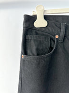 Raey Black Denim Boyfriend Straight Leg Dad Jeans