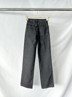 Raey Black Find Straight Leg Denim Jeans