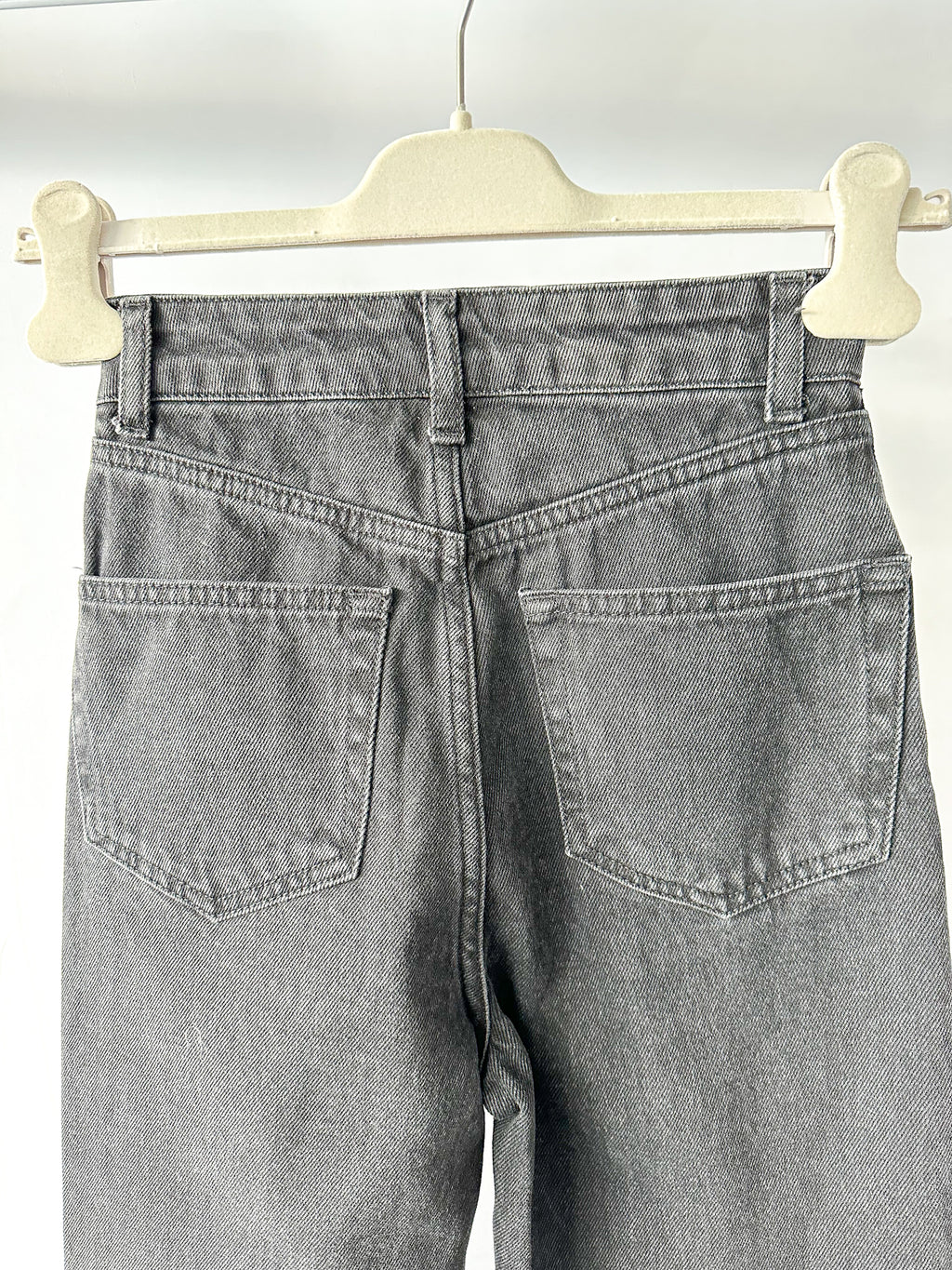 Raey Black Find Straight Leg Denim Jeans