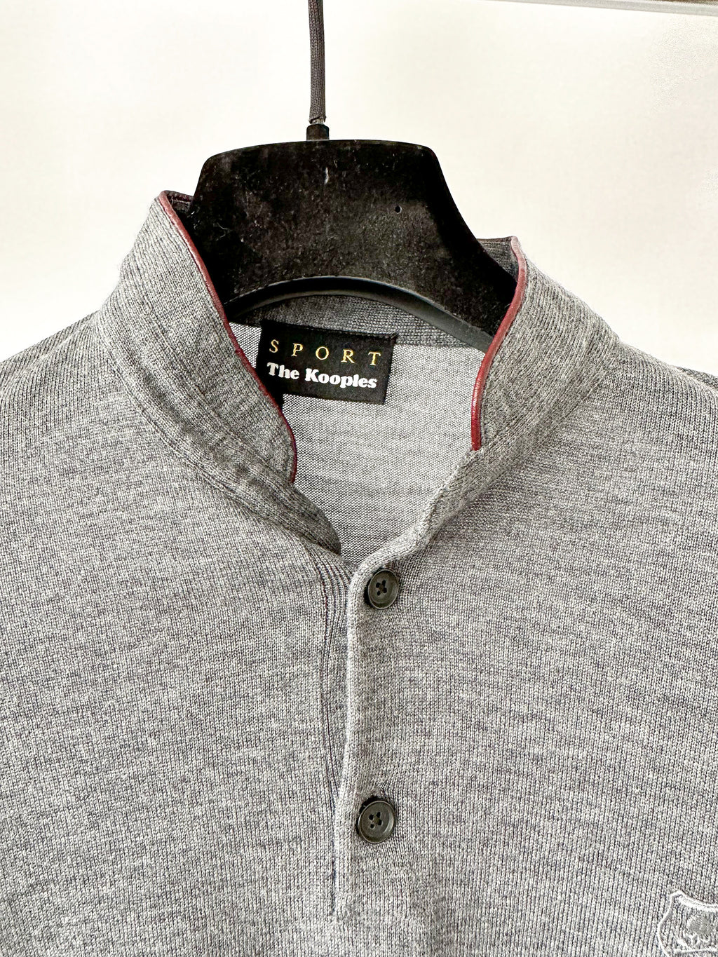 The Kooples Sports Merino Wool Polo Shirt