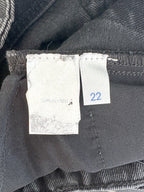 Raey Black Find Straight Leg Denim Jeans