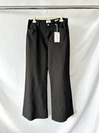 FRAME Black Le Palazzo Wide Leg Denim Jeans