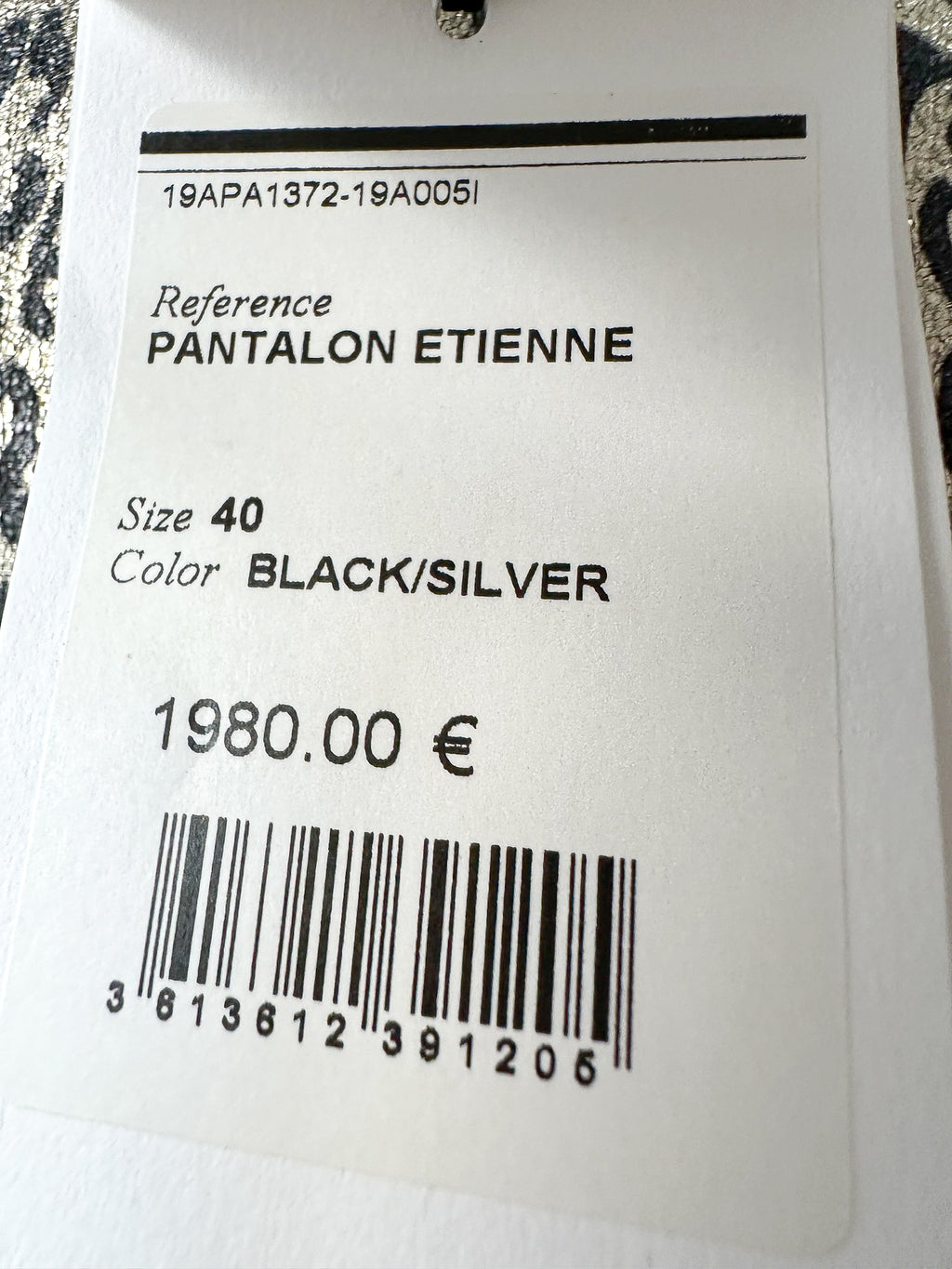 Isabel Marant Leopard Print Etienne Metallic Skinny Lambskin Leather Trousers