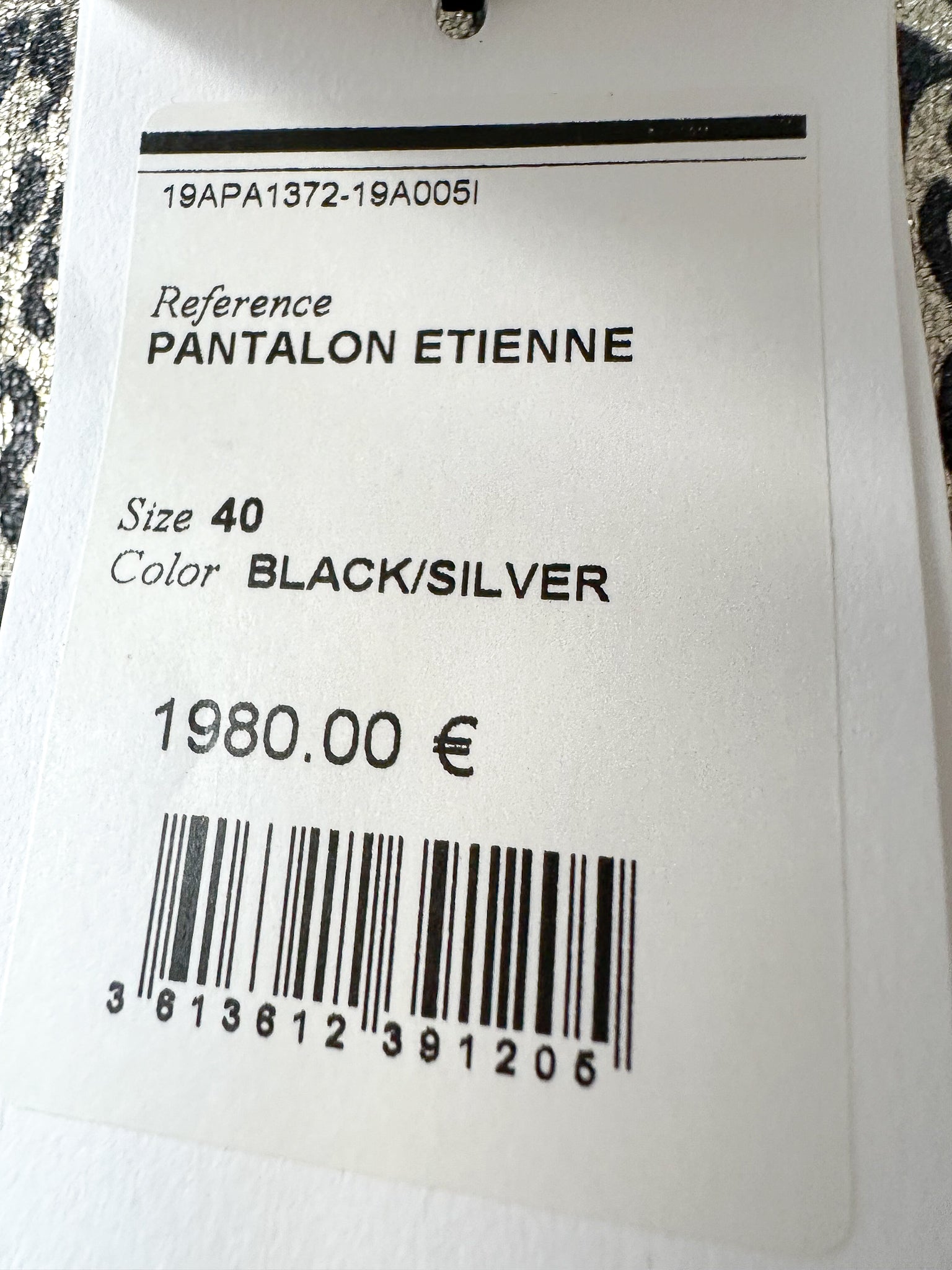 Isabel Marant Leopard Print Etienne Metallic Skinny Lambskin Leather Trousers