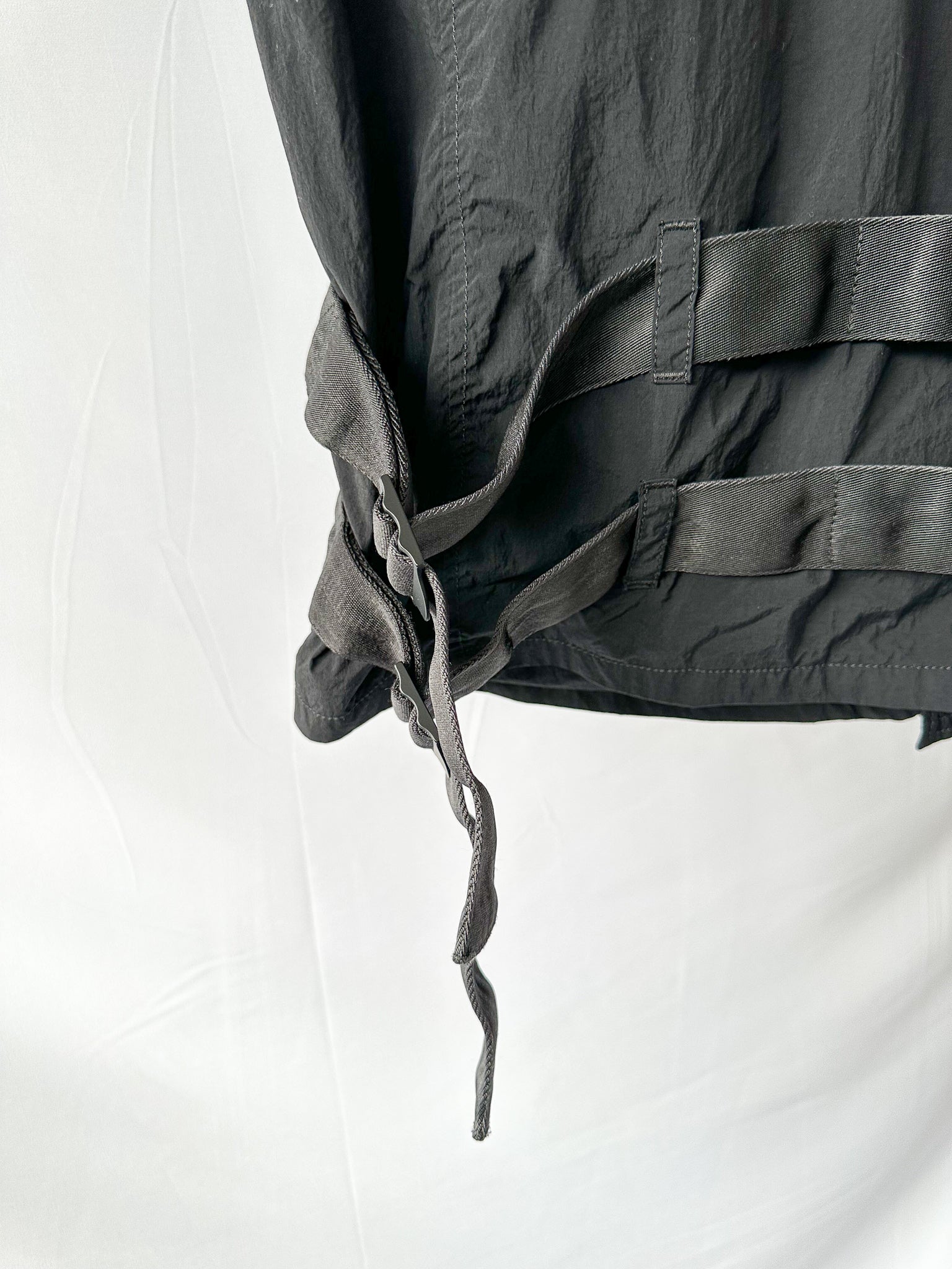 Ten C Mid Layer Vest In Black