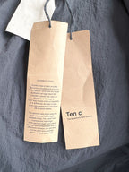 Ten C Mid Layer Vest In Black