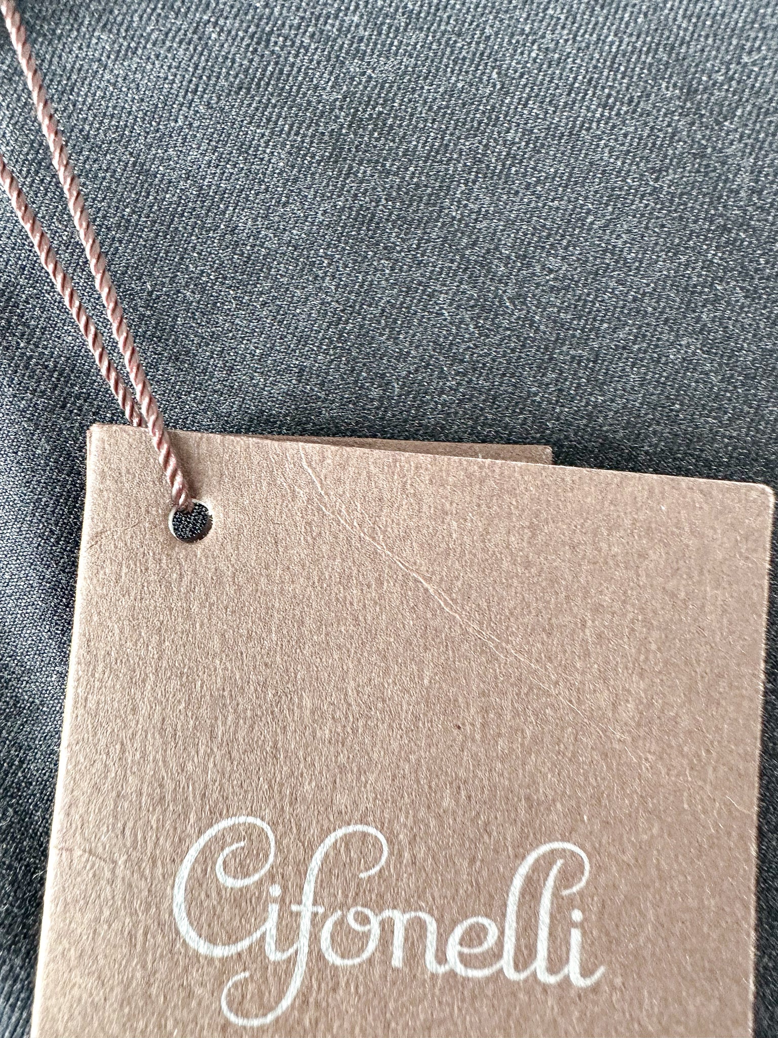 Cifonelli Dark Grey Wool Formal Trousers