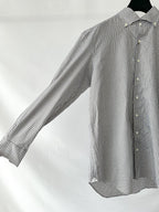 Cifonelli Check Brown White Formal Shirt