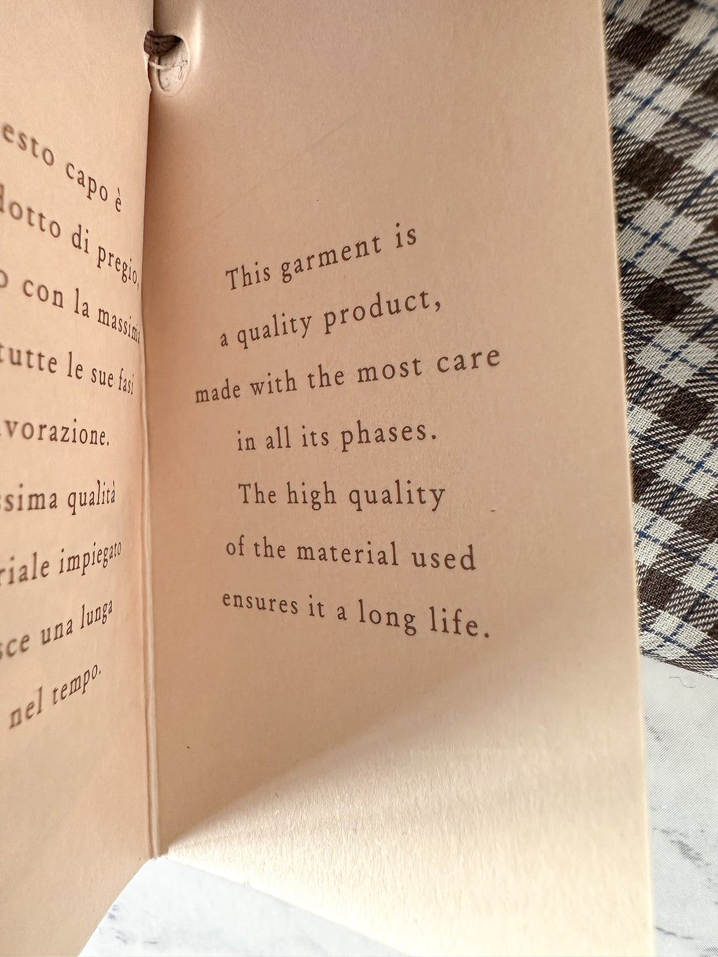 Cifonelli Check Brown White Formal Shirt