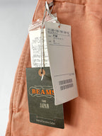 Beams Cut Off Chino Pink Shorts Wide Leg