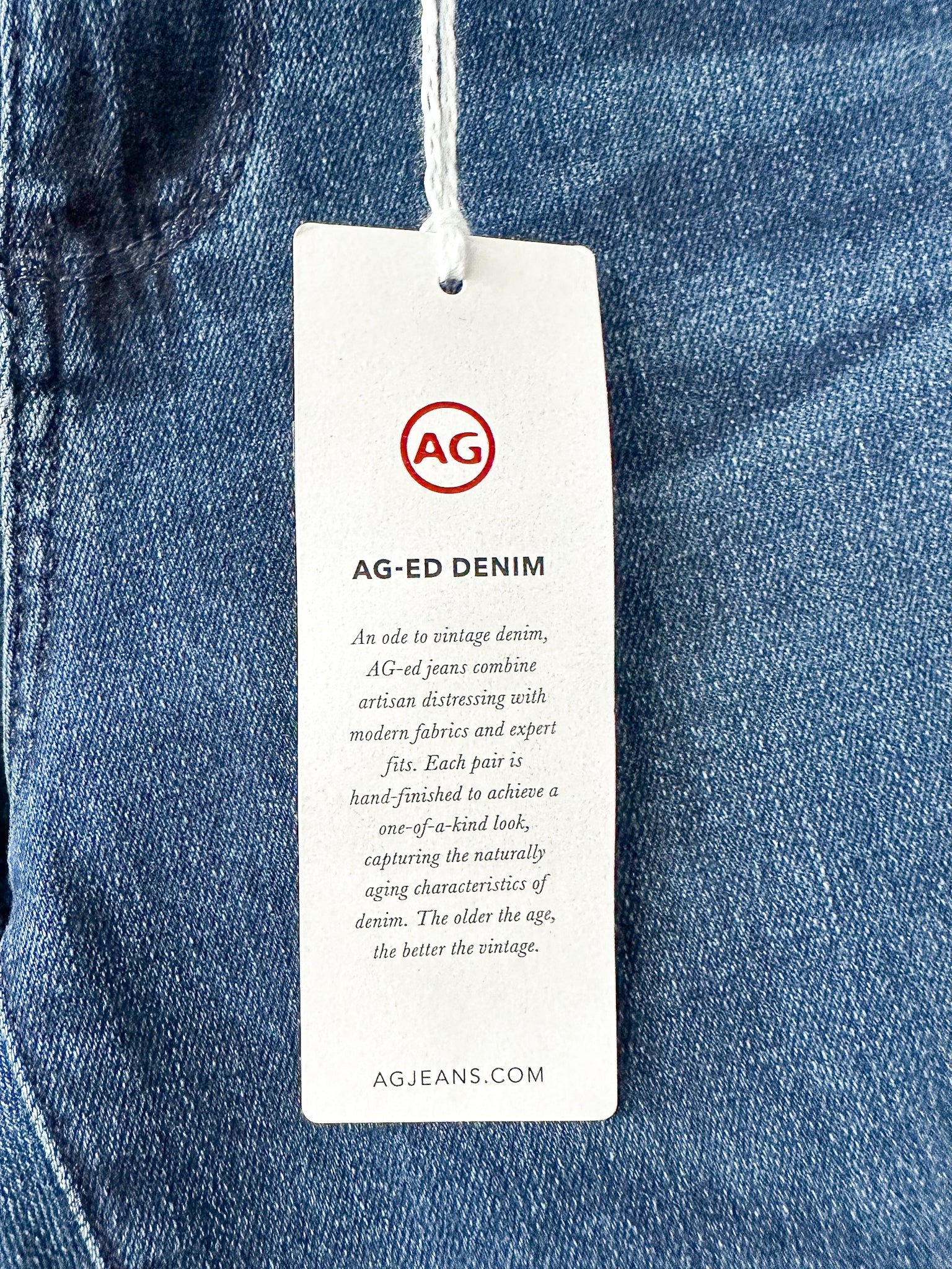 AG Jeans Denim Super Skinny Ankle Legging Dark Blue Jeans