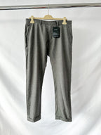 The Kooples Grey Wool Cropped Trousers