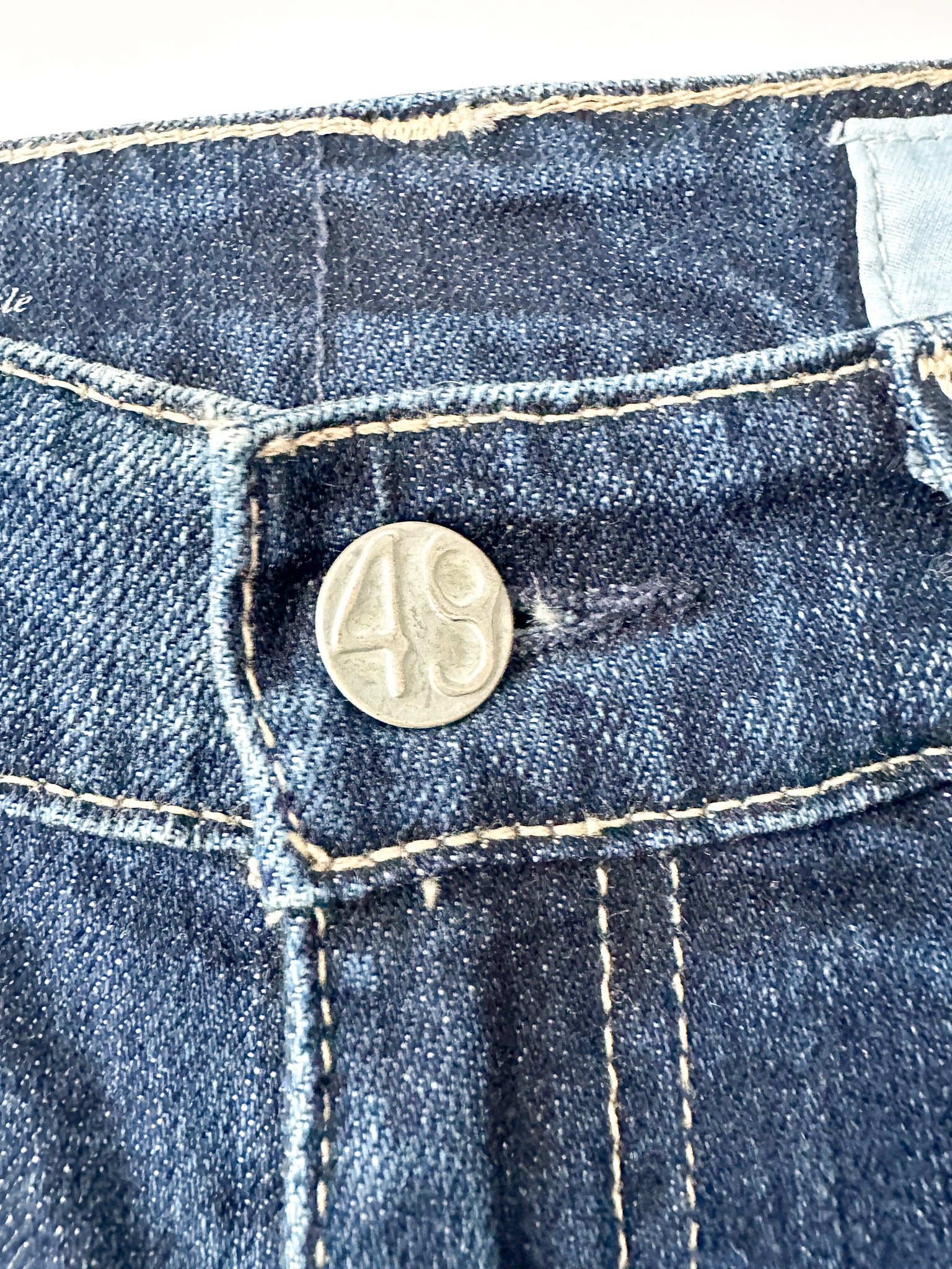 AG Jeans Denim The Sophia Ankle Vintage High Waisted Skinny Jeans