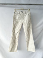 Citizens Of Humanity Isola Recycled Leather Cropped Boot Jeans