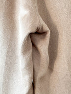 Gabriela Hearst Silk Vesta Brushed Caramel Brown Straight Leg Trousers