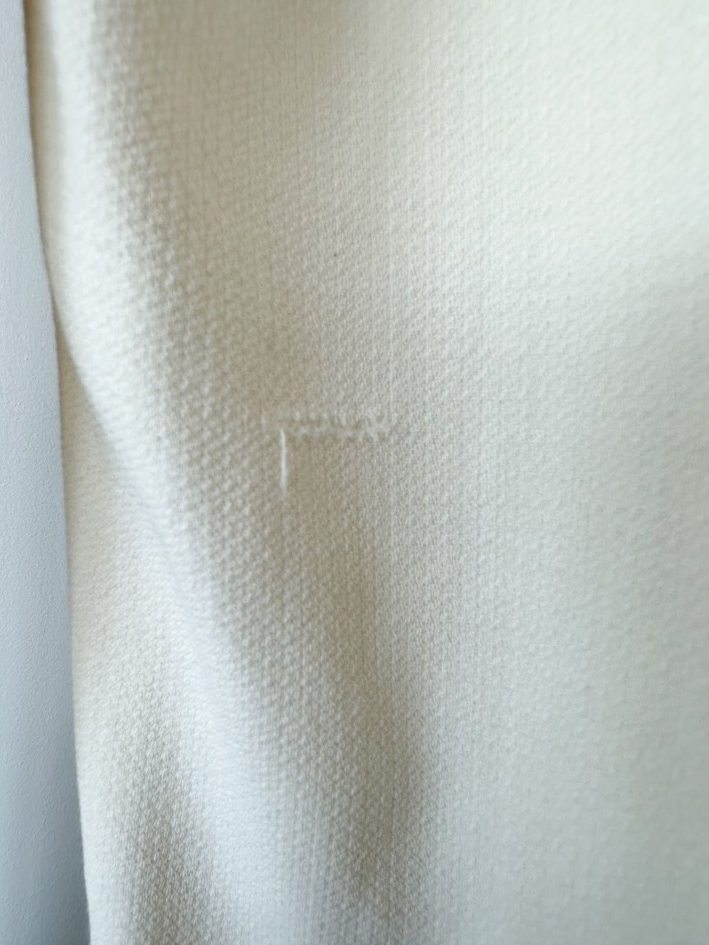 Pantalon large blanc épuré Toteme