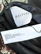 Halpern Sequinned One Shoulder Rainbow Party Dress