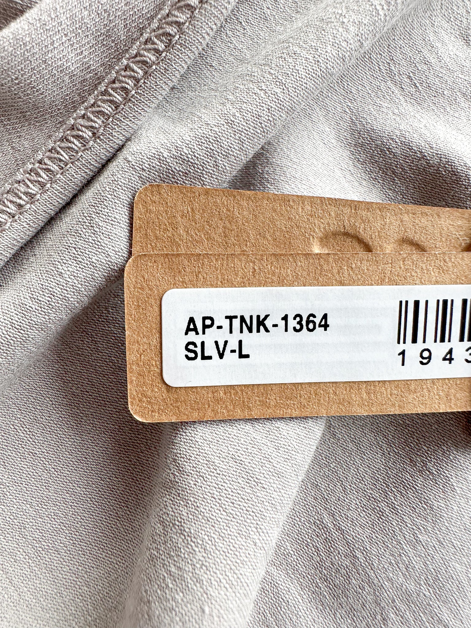 Skims Grey Tank Scoop Neck Top