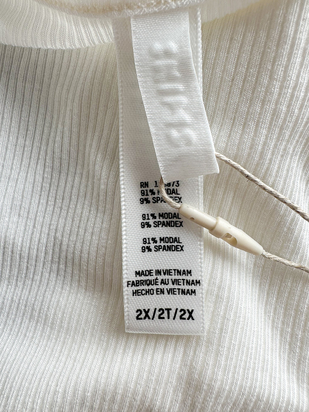 Skims White Soft Lounge Ribbed Square Neck Maxi Dress