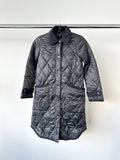 House Of Hackney Black Quilted Floral Lined Coat