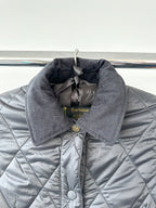 House Of Hackney Black Quilted Floral Lined Coat