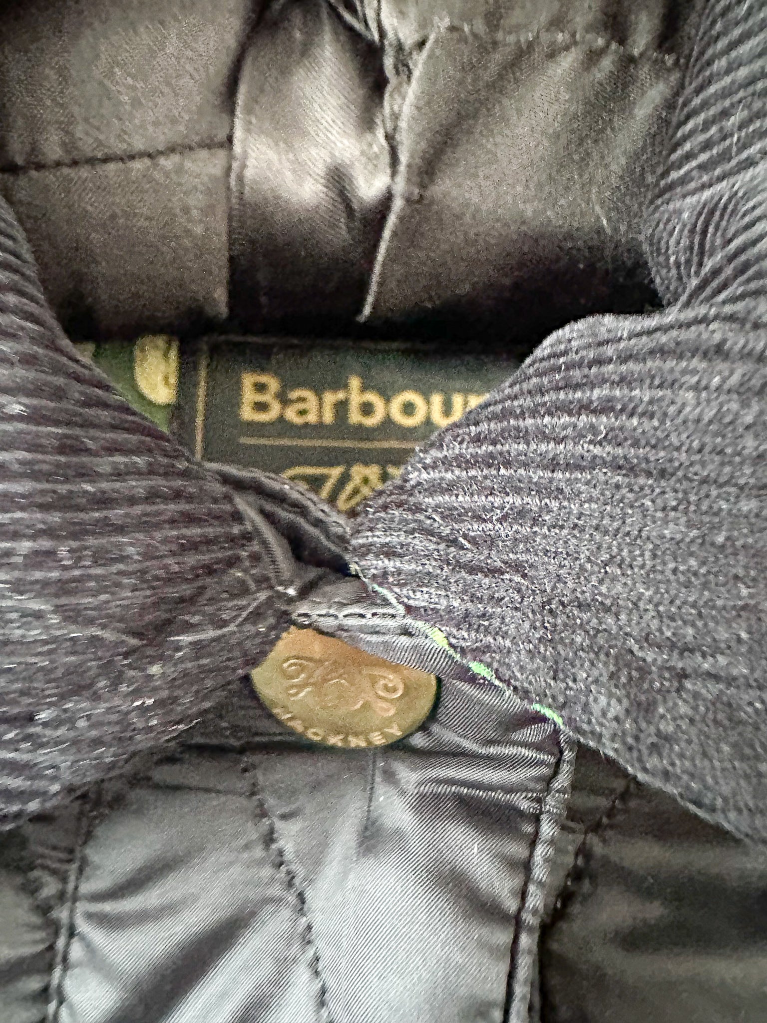 House Of Hackney Black Quilted Floral Lined Coat