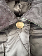 House Of Hackney Black Quilted Floral Lined Coat