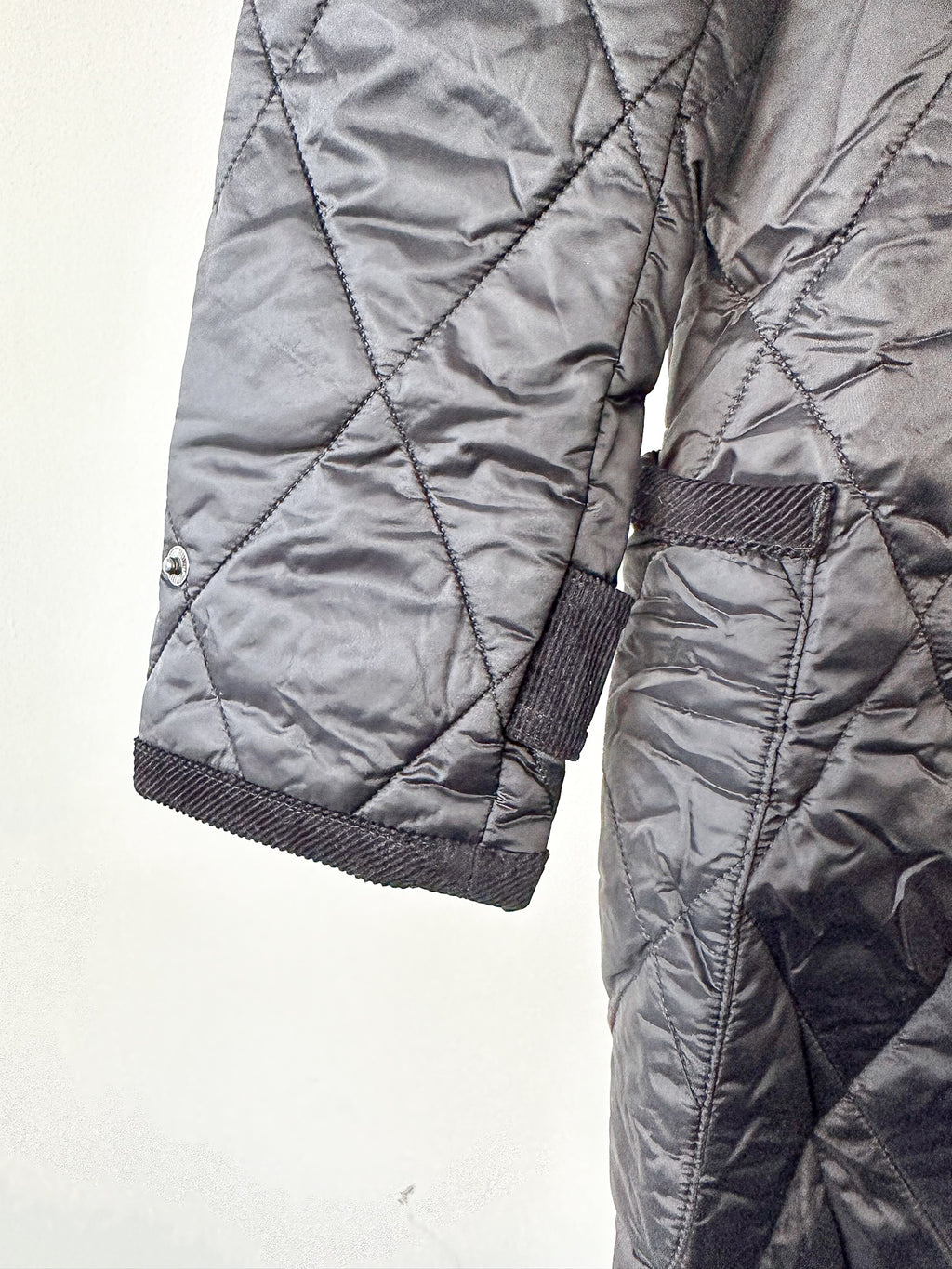 House Of Hackney Black Quilted Floral Lined Coat