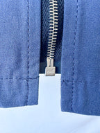 Nigel Cabourn Flight Shirt Jacket Navy Blue