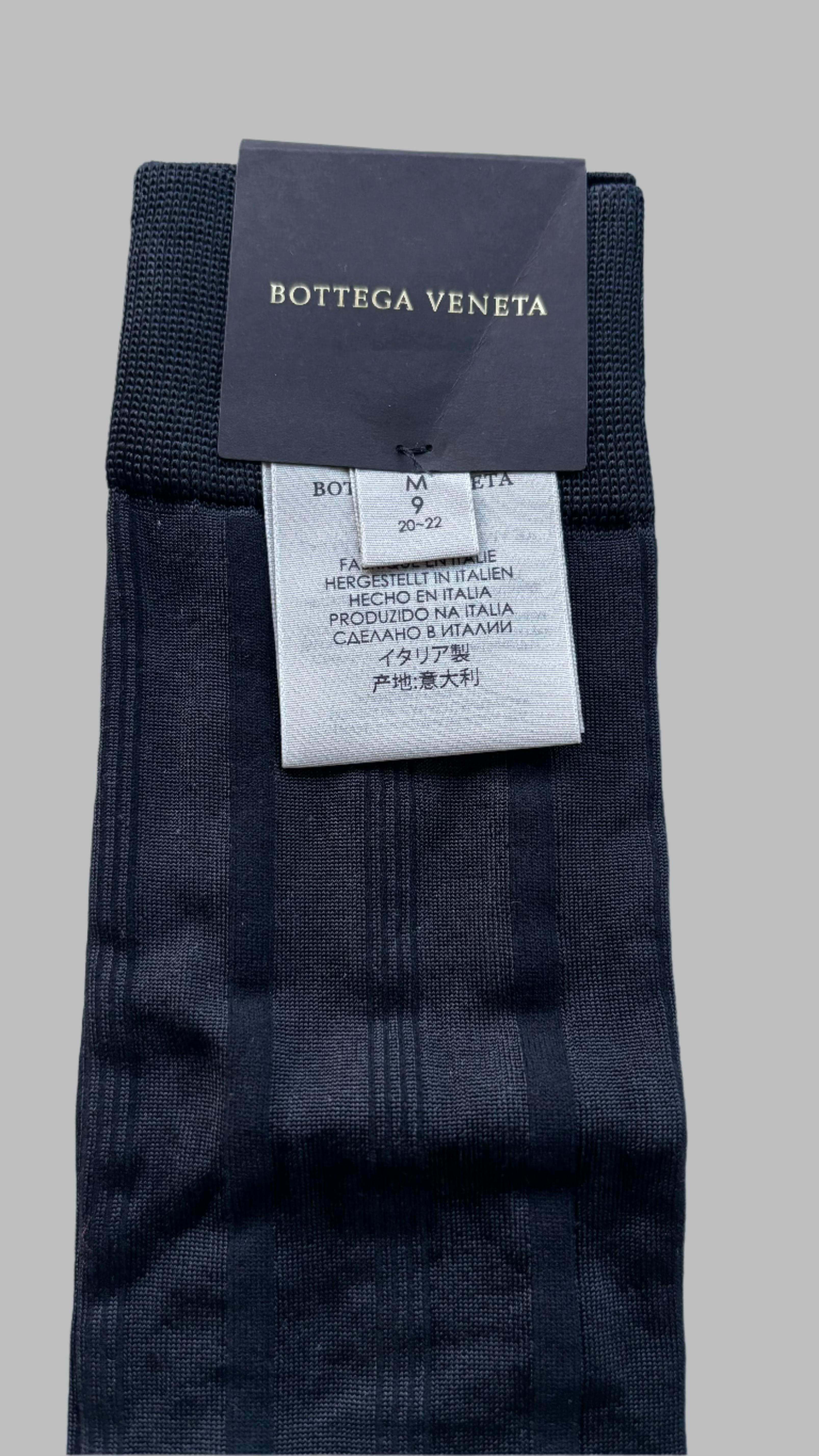 Bottega Veneta Black Silk Blend Socks