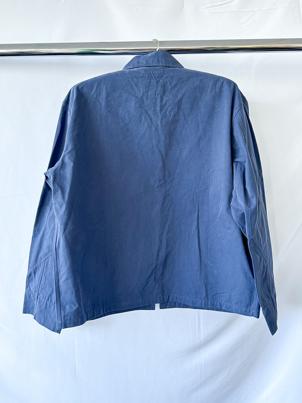 Nigel Cabourn Flight Shirt Jacket Navy Blue