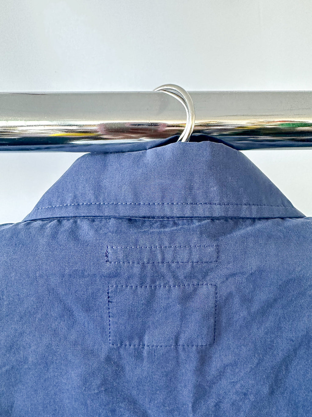 Nigel Cabourn Flight Shirt Jacket Navy Blue