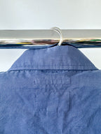 Nigel Cabourn Flight Shirt Jacket Navy Blue