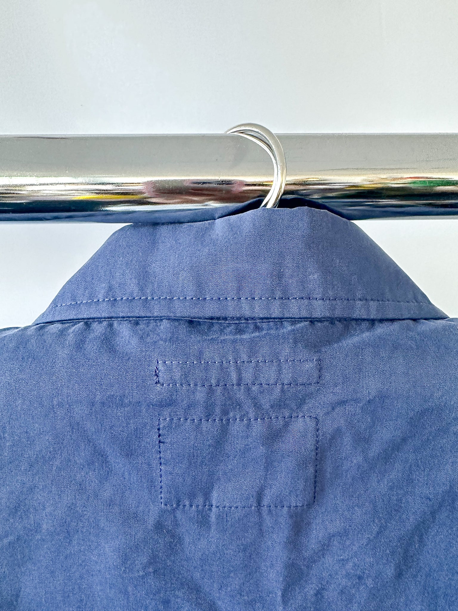 Nigel Cabourn Flight Shirt Jacket Navy Blue