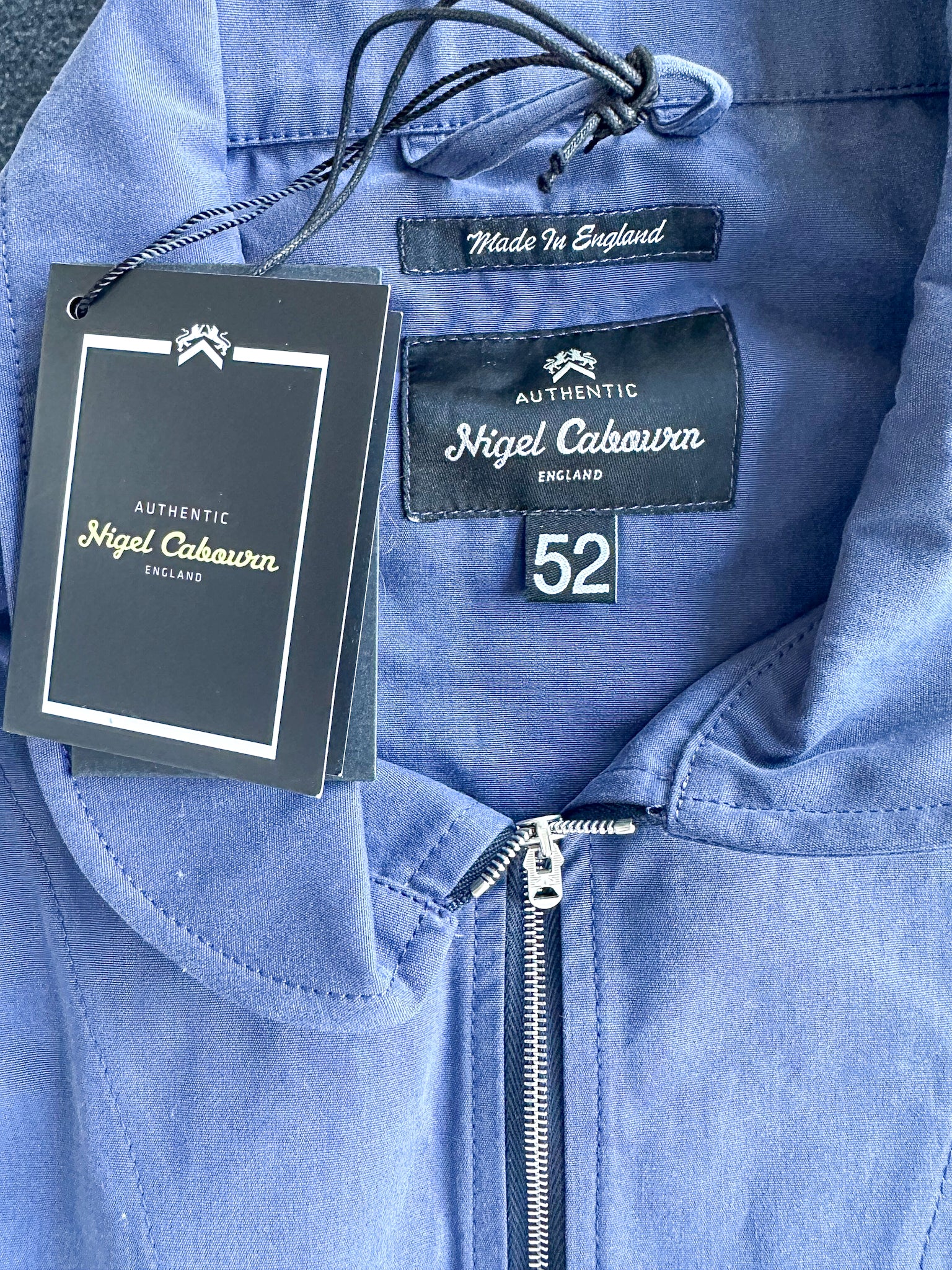 Nigel Cabourn Flight Shirt Jacket Navy Blue