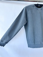 Nigel Cabourn Embroidered Arrow Crew Sweatshirt In Navy Oversized