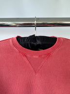 Nigel Cabourn Kangaroo Pocket USMC Red Training Sweatshirt Oversized