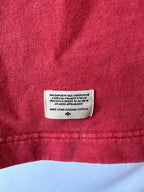 Nigel Cabourn Kangaroo Pocket USMC Red Training Sweatshirt Oversized