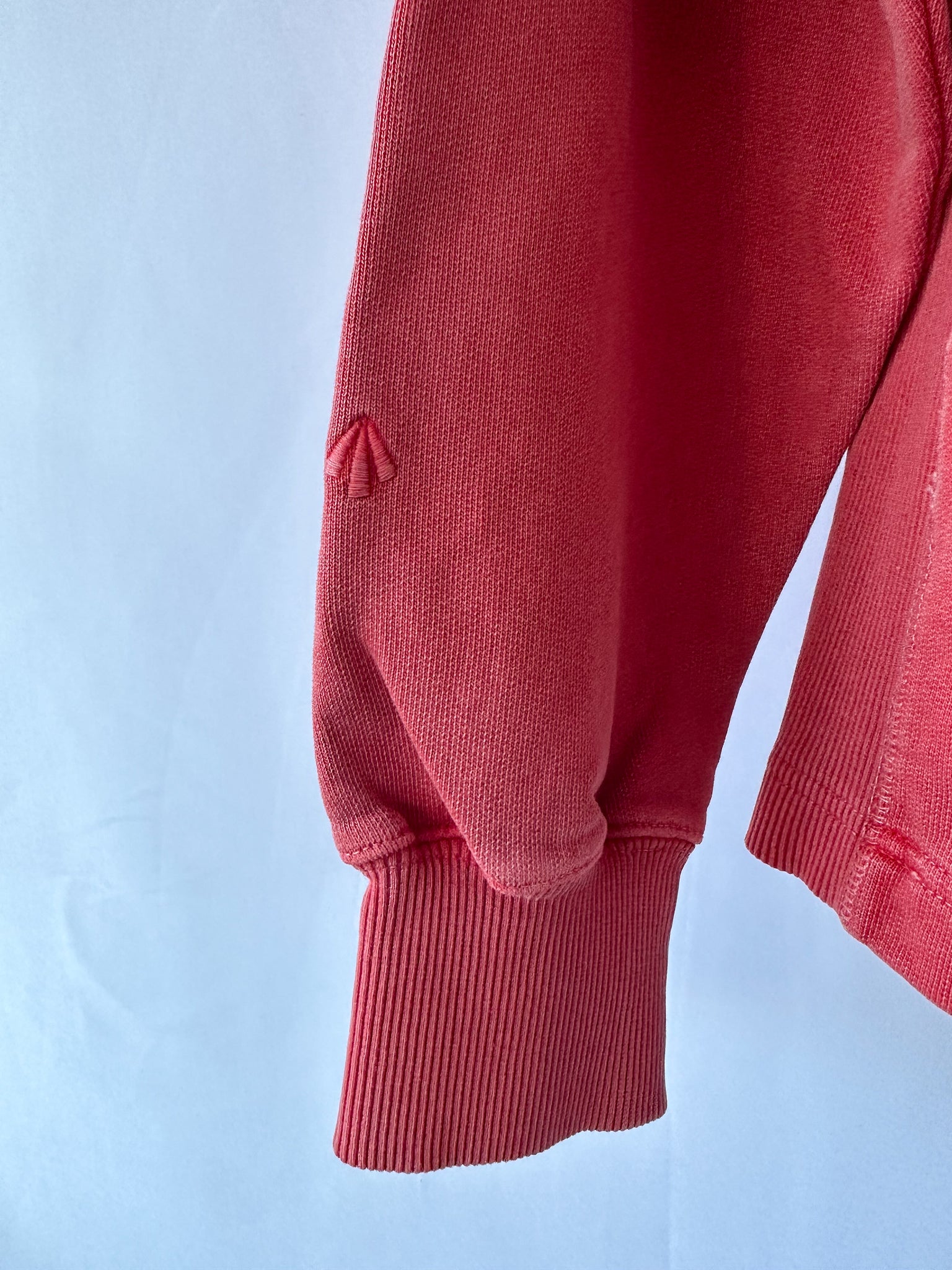 Nigel Cabourn Kangaroo Pocket USMC Red Training Sweatshirt Oversized