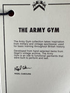 Nigel Cabourn Kangaroo Pocket USMC Red Training Sweatshirt Oversized