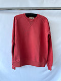 Nigel Cabourn Embroidered Arrow Crew Sweatshirt In Red Oversized