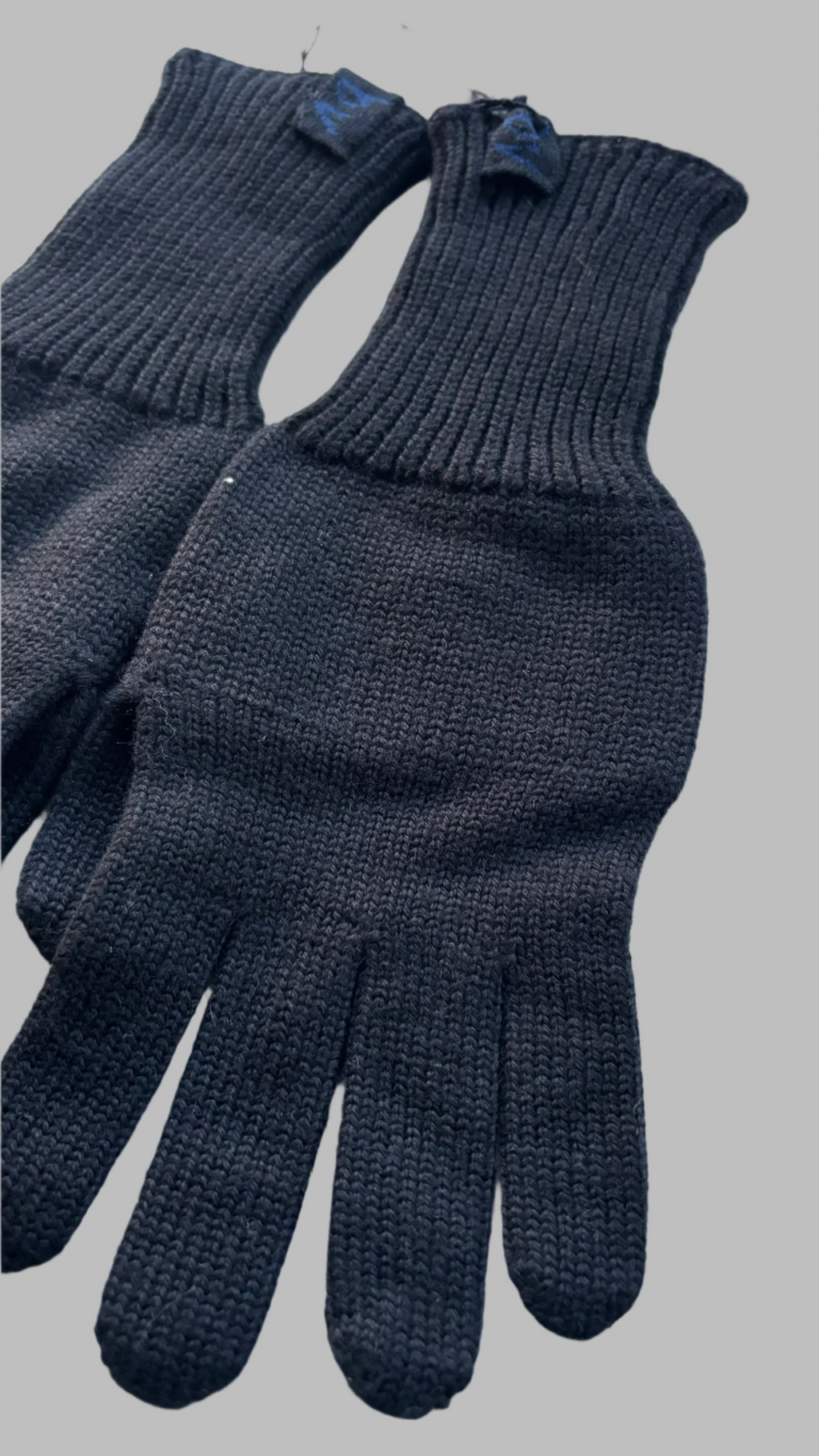 Bottega Veneta Black Wool men's Gloves
