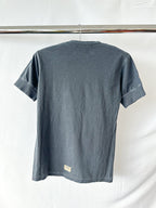 Nigel Cabourn Blue 데님 군사 티