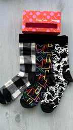Happy Socks Gift Set 3 Pairs
