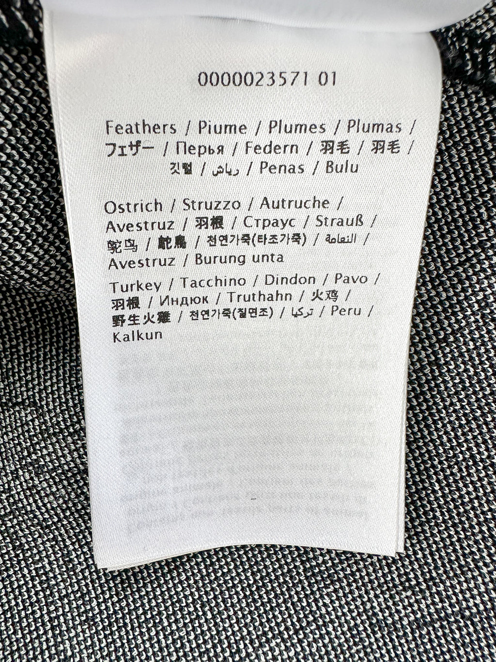 Valentino Garavani Feather-Trimmed Black 1967 Chain Print Intarsia Jacquard Knit Top