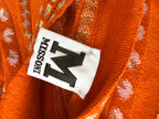 Missoni M Orange Chevron Crochet Knit Multicolour Dress